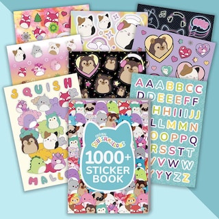 Foto 3 | Libro De Pegatinas Fashion Angels Squishmallows, Más De 1000 Pegatinas - Venta Internacional.