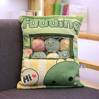 Foto 1 | Bolsa De Muñecos De Peluche Para Aperitivos Lucky Bunny/cerdo/dinosaurio - Venta Internacional.