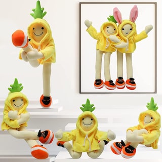 Foto 2 | Muñeco De Peluche Banana Man, Piña, Plátano Y Piña - Venta Internacional.