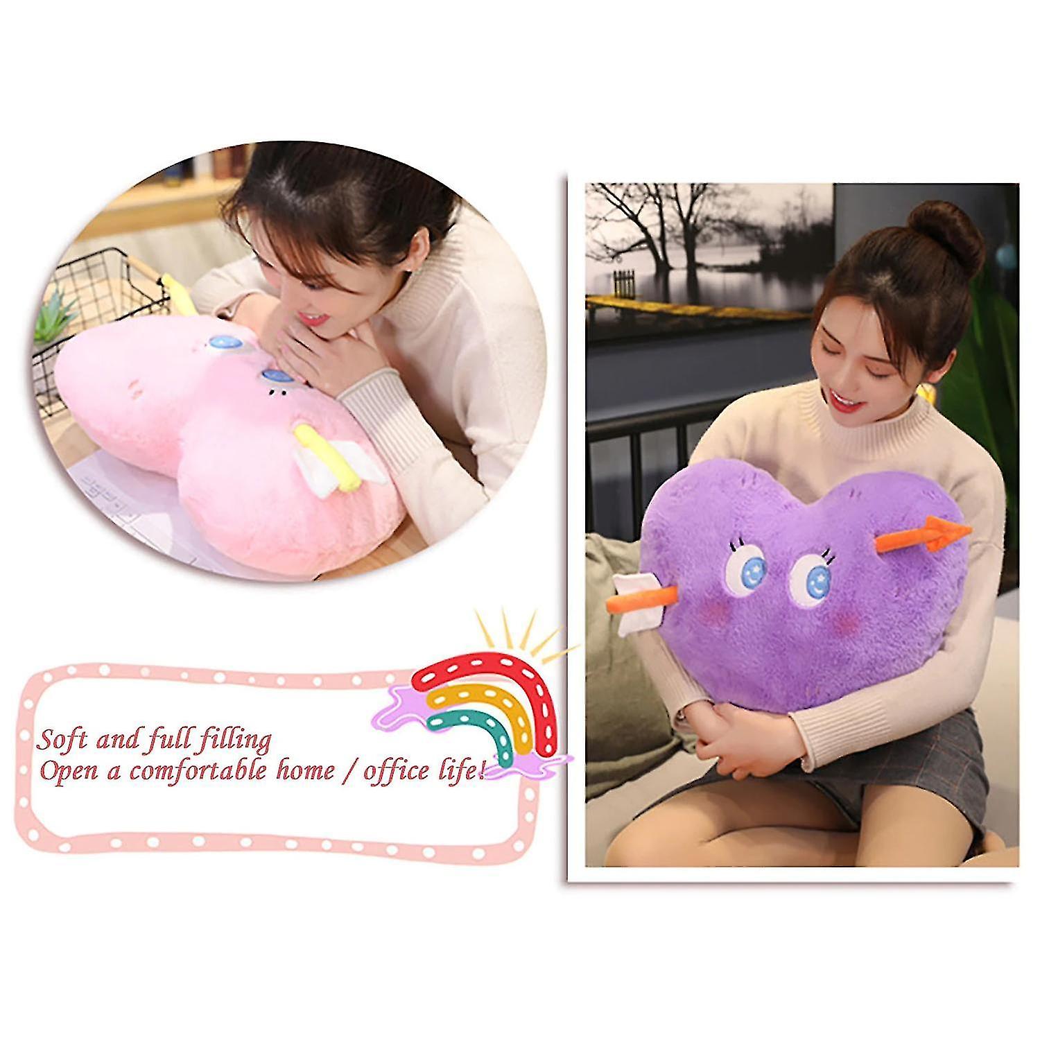 Foto 4 pulgar | Almohadas De Peluche Con Forma De Amor, 50 Cm, Novedosas - Venta Internacional.