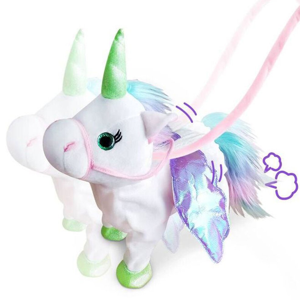 Foto 3 pulgar | Juguete De Peluche Eléctrico Con Forma De Unicornio Para Caminar - Venta Internacional.