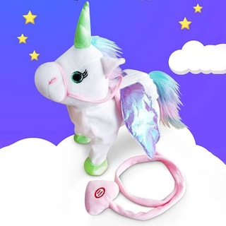 Foto 5 | Juguete De Peluche Eléctrico Con Forma De Unicornio Para Caminar - Venta Internacional.