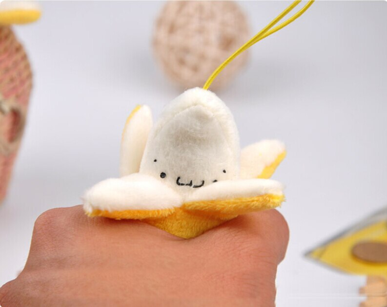 Foto 5 pulgar | Colgante De Plátano De Peluche De 8 Cm Con Correa Para Teléfono Móvil, Juego De 10 - Venta Internacional.