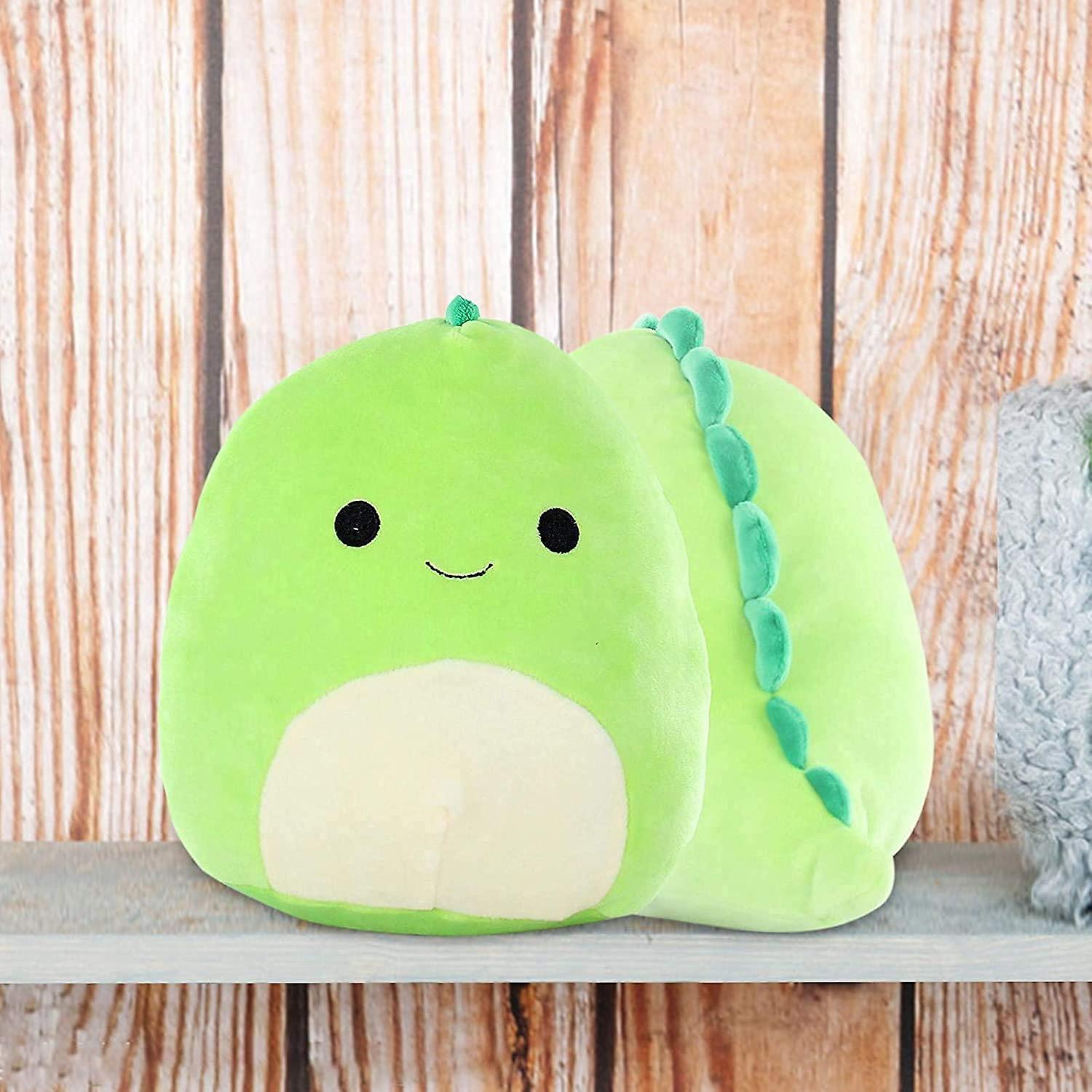 Foto 6 pulgar | Peluche Con Forma De Animal De Peluche, Bonito Dinosaurio Verde, 20 Cm - Venta Internacional.