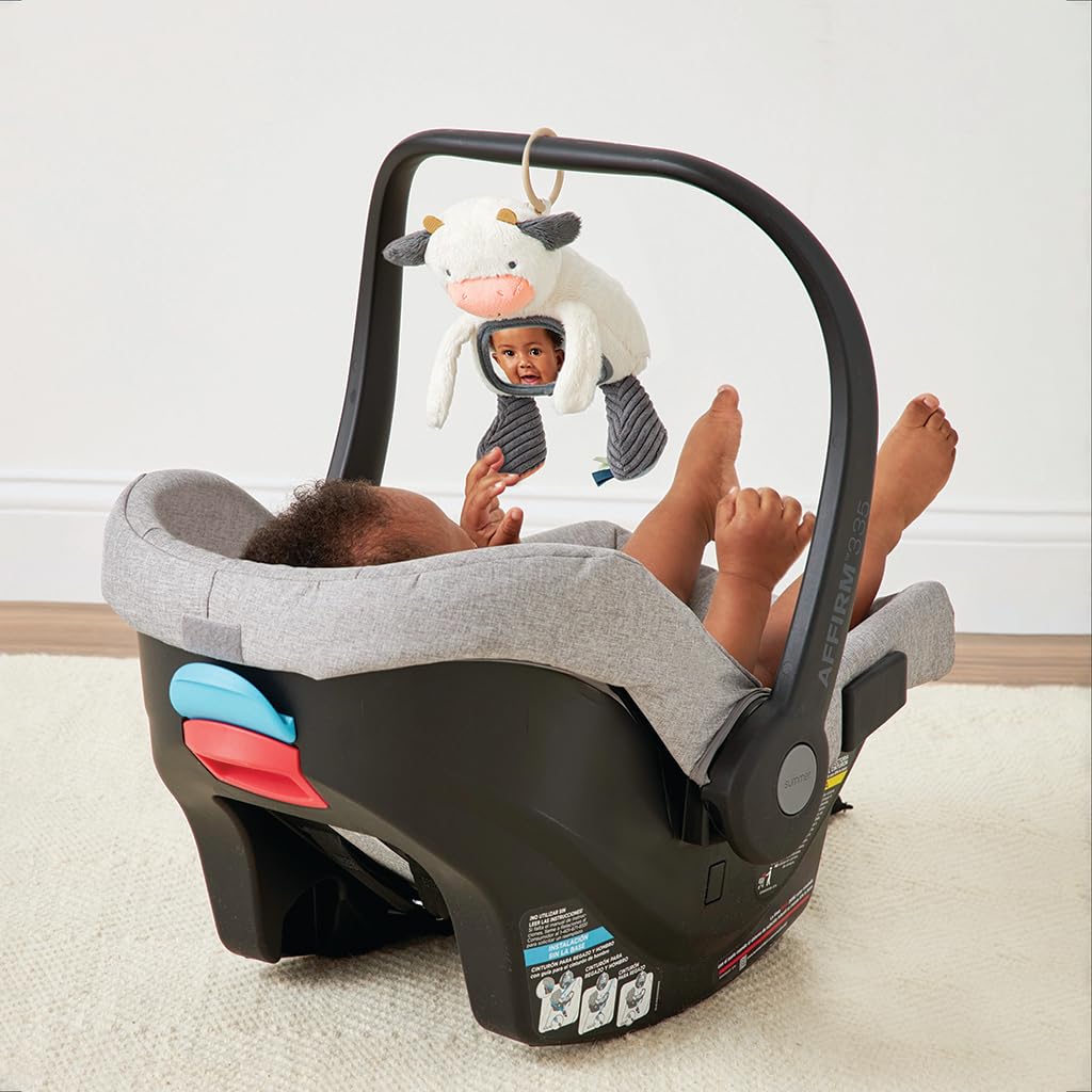 Foto 4 pulgar | Espejo Sensorial Tummy Time Itzy Cow con Sonidos y Texturas - Venta Internacional