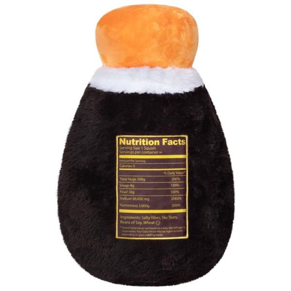 Foto 4 pulgar | Salsa de Soja Plush Toy Squishable Comfort Food para Niños Mayores de 0 Años - Venta Internacional