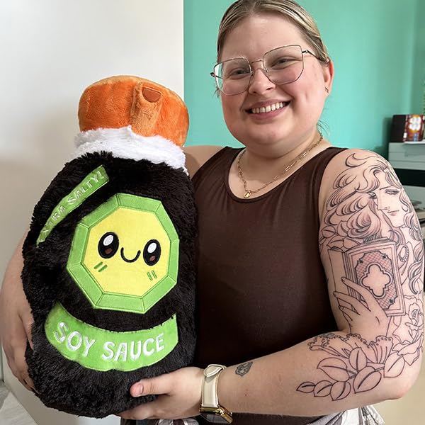 Foto 5 pulgar | Salsa de Soja Plush Toy Squishable Comfort Food para Niños Mayores de 0 Años - Venta Internacional