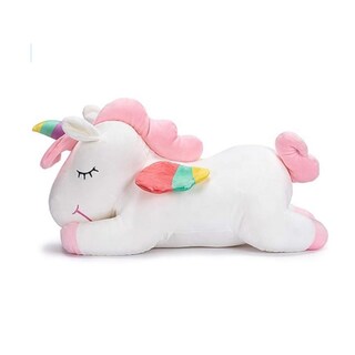 Foto 1 | Peluche con Forma de Unicornio 25 cm Blanco Calidad Kawaii - Venta Internacional