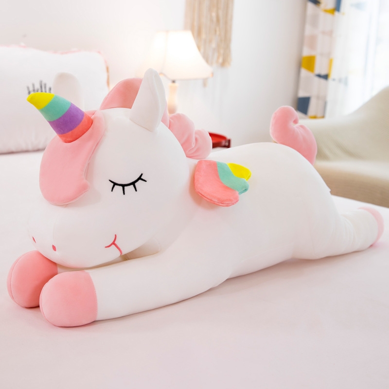 Foto 4 pulgar | Peluche con Forma de Unicornio 25 cm Blanco Calidad Kawaii - Venta Internacional