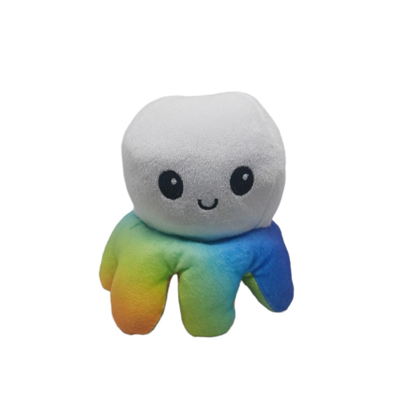 Foto 3 pulgar | Peluche Reversible Pulpo Multicolor - Venta Internacional.