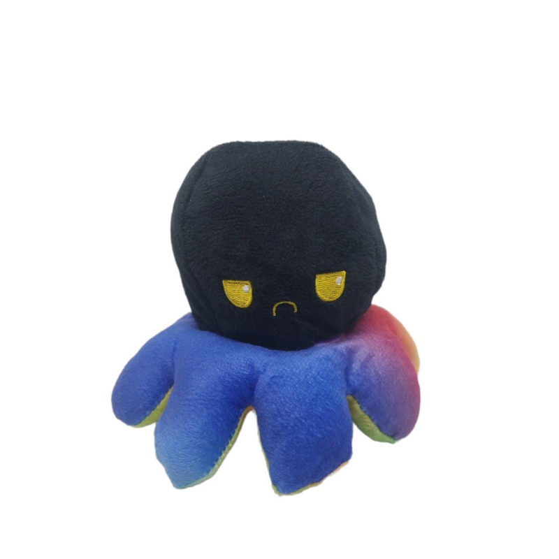 Foto 4 pulgar | Peluche Reversible Pulpo Multicolor - Venta Internacional.