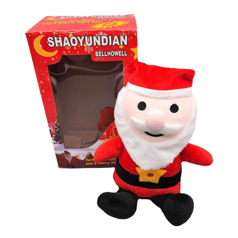 Foto 2 | Juguete De Peluche Spanta Cuckoo Musical Santa Claus Con Proyección - Venta Internacional.