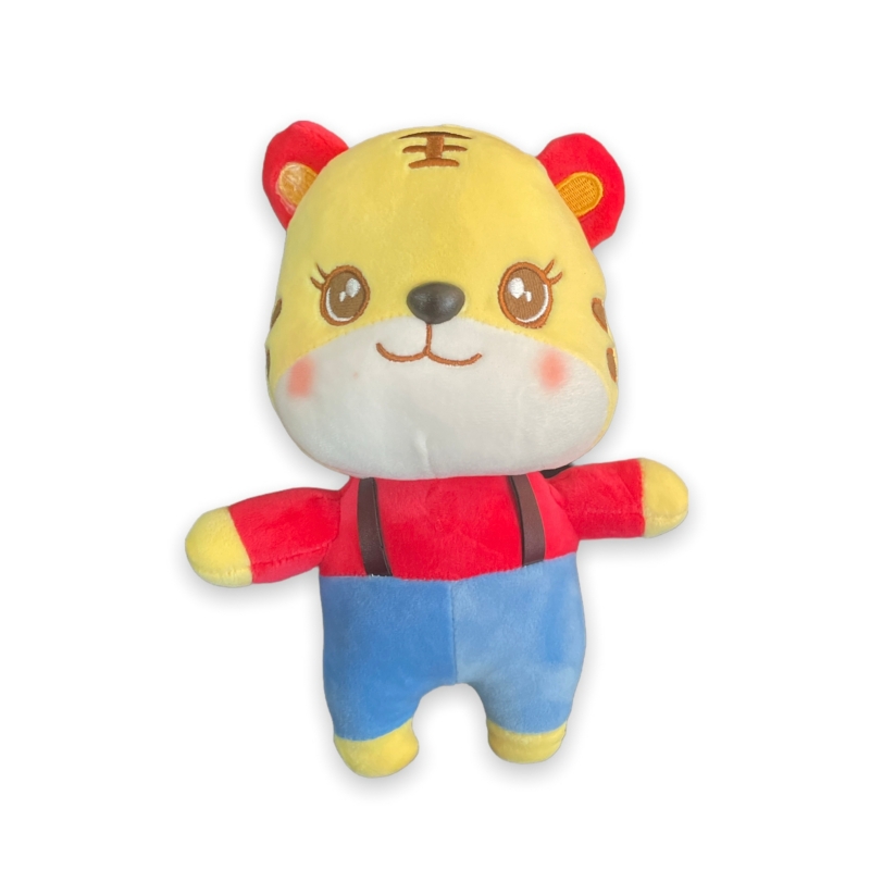 Tigre De Peluche Con Pantalones, 25 Cm, Estilo Kawaii, Unisex - Venta Internacional.