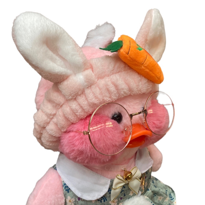 Foto 3 pulgar | Peluche Lalafanfan Patito Hike Con Cinturón De Conejo De 30 Cm - Venta Internacional.