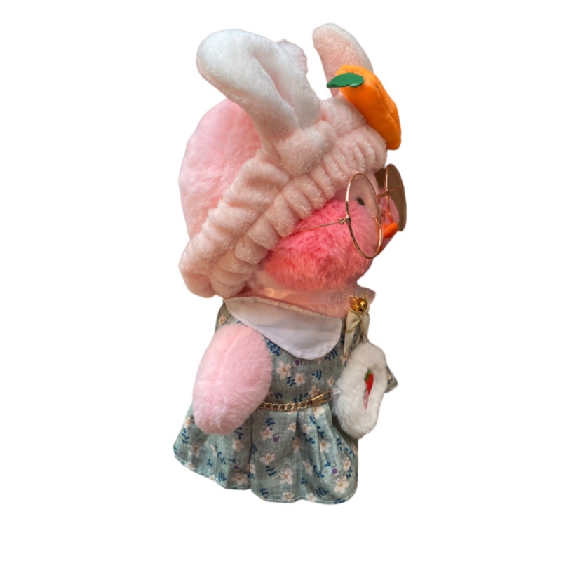 Foto 4 pulgar | Peluche Lalafanfan Patito Hike Con Cinturón De Conejo De 30 Cm - Venta Internacional.
