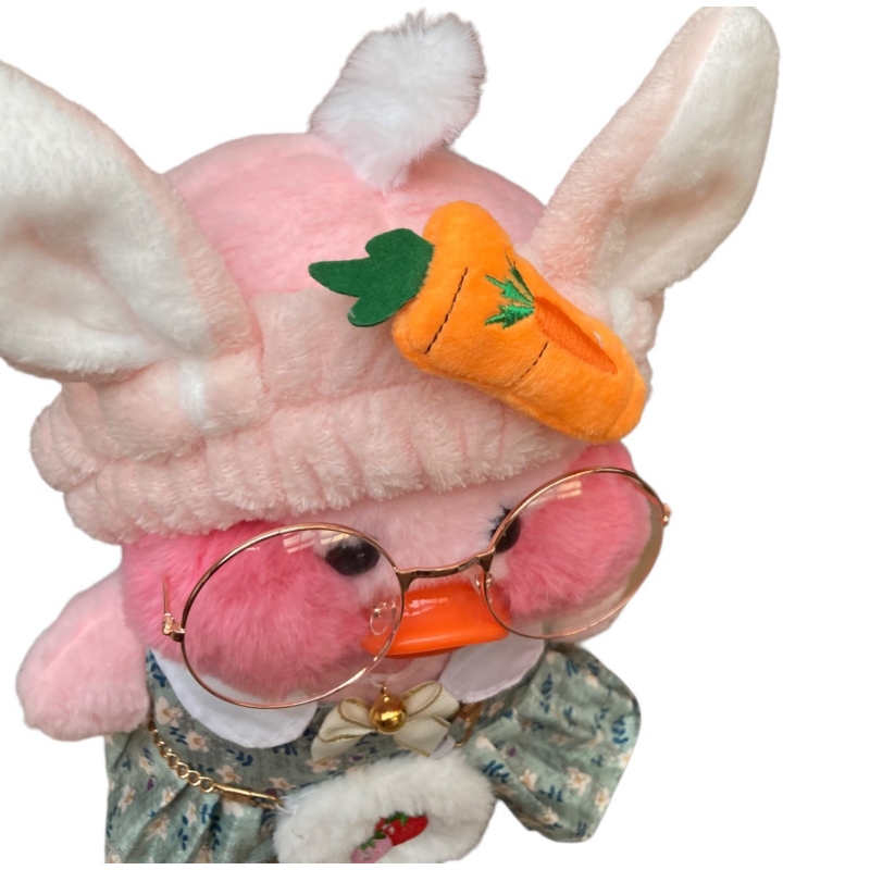 Foto 6 pulgar | Peluche Lalafanfan Patito Hike Con Cinturón De Conejo De 30 Cm - Venta Internacional.