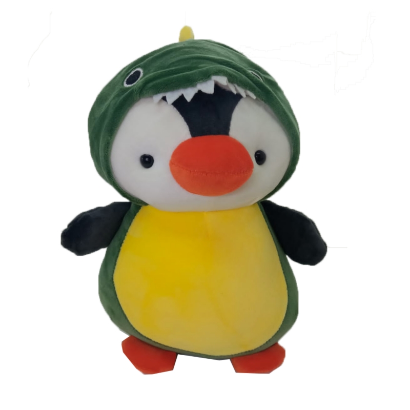 Foto 1 | Peluche Pingüino Dinosaurio Kawaii De 25 Cm Con Tela Supersuave - Venta Internacional.