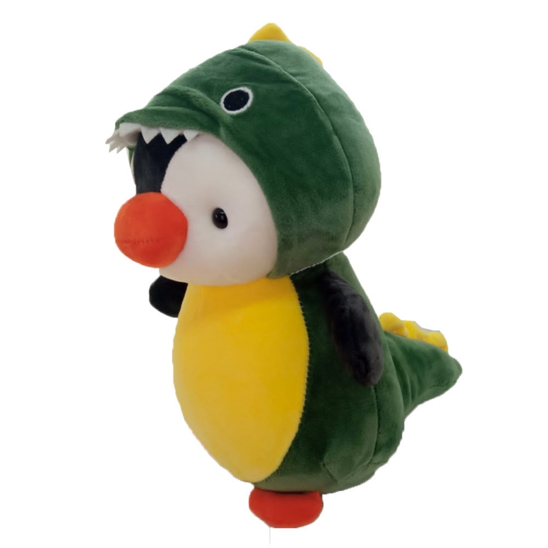 Foto 4 pulgar | Peluche Pingüino Dinosaurio Kawaii De 25 Cm Con Tela Supersuave - Venta Internacional.