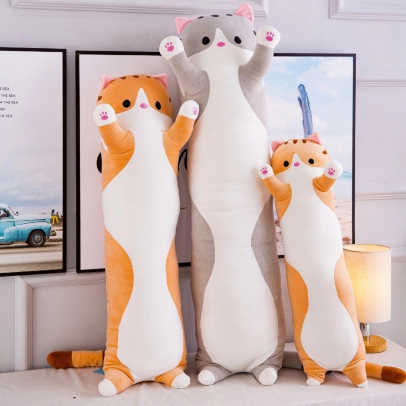 Foto 3 pulgar | Cojín De Peluche Con Forma De Gatito, 60 Cm, Diseño Kawaii Cat Embrace - Venta Internacional.