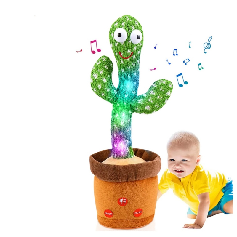 Foto 2 pulgar | Juguete Interactivo Cactus Bailarin Con Voz, Música Y Luces 32c - Venta Internacional.