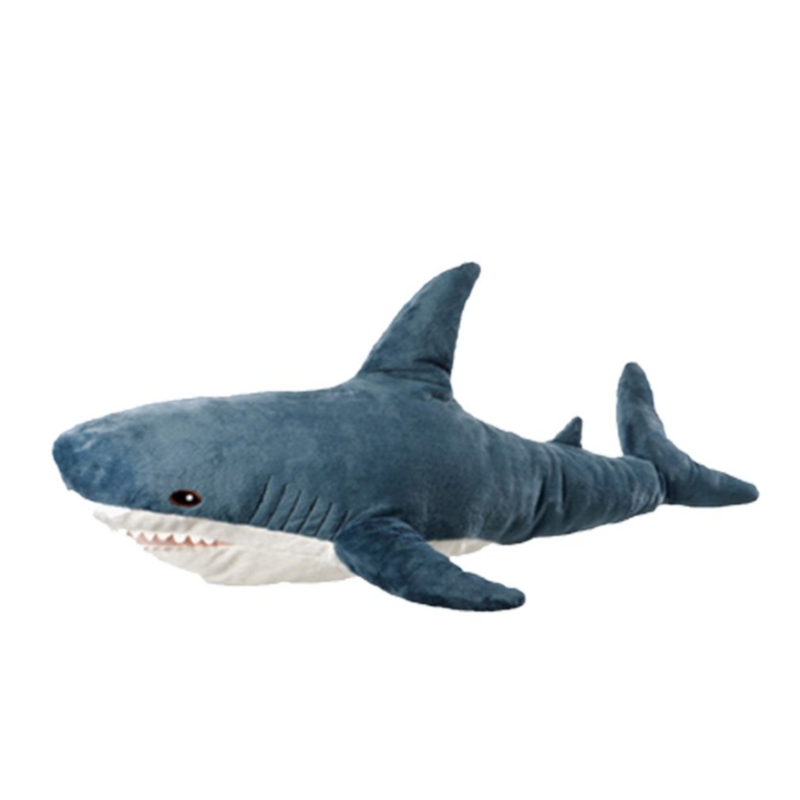 Foto 2 pulgar | Peluche De Peluche Con Forma De Tiburón, 45 Cm, Supersuave Y Corto - Venta Internacional.