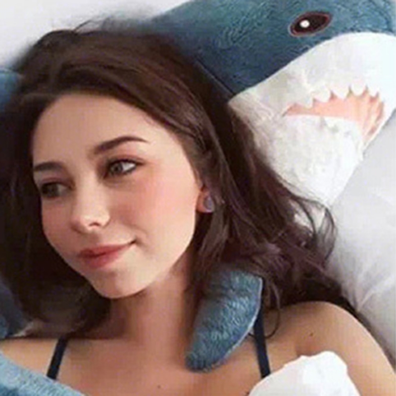 Foto 7 pulgar | Peluche De Peluche Con Forma De Tiburón, 45 Cm, Supersuave Y Corto - Venta Internacional.