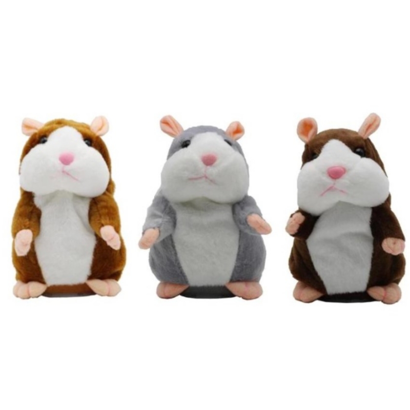 Foto 5 pulgar | Hámster De Peluche Parlante Que Repite Todas Las Conversaciones, 15 Cm, Para Niños - Venta Internacional.