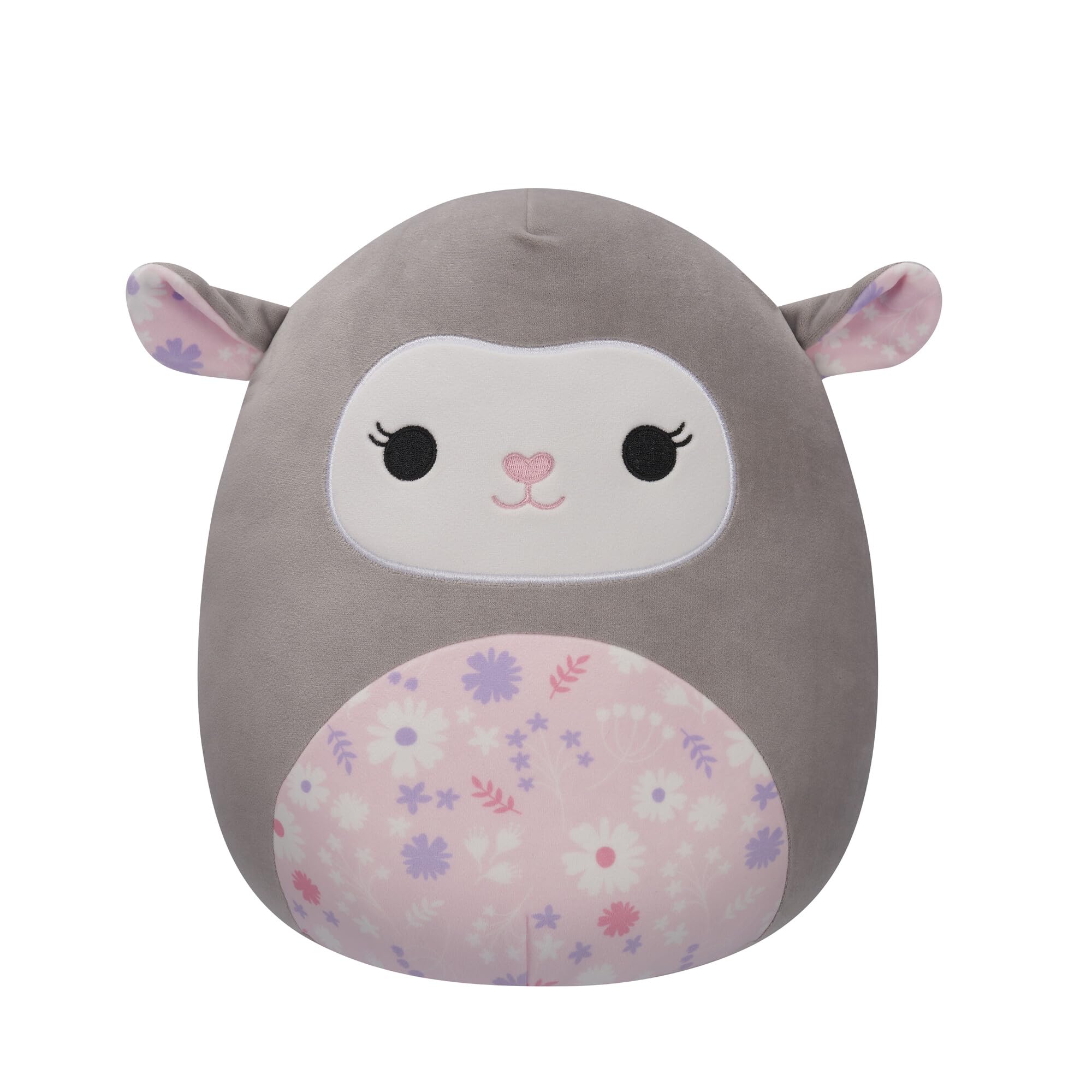 Push Squishmallows Original Elea Grey Lamb 30 Cm Official Jazwares - Venta Internacional.