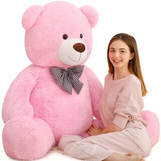 Foto 1 | Peluche Mao Golan, Oso De Peluche Gigante Rosa, 140 Cm, Tamaño Natural - Venta Internacional.