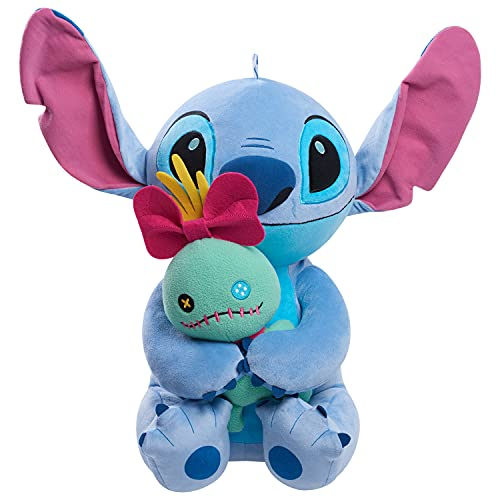 Foto 2 pulgar | Peluche Disney Classics Jumbo Stitch & Scrump 58 Cm Con Lil  - Venta Internacional.