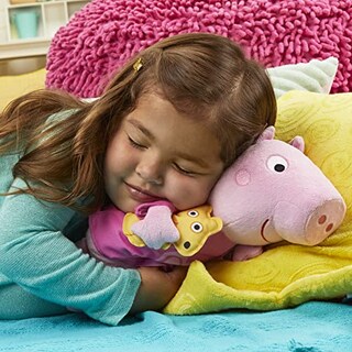 Foto 6 | Muñeca De Peluche Peppa Pig Peppa's Bedtime Lullabies Con Peluche De 28 Cm - Venta Internacional.