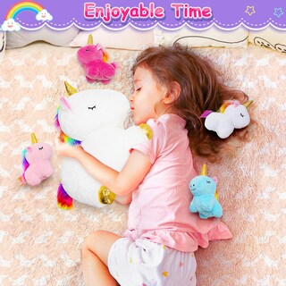 Foto 6 | Peluche Mamá Unicornio con 4 Unicornios Bebés para Niñas - Venta Internacional