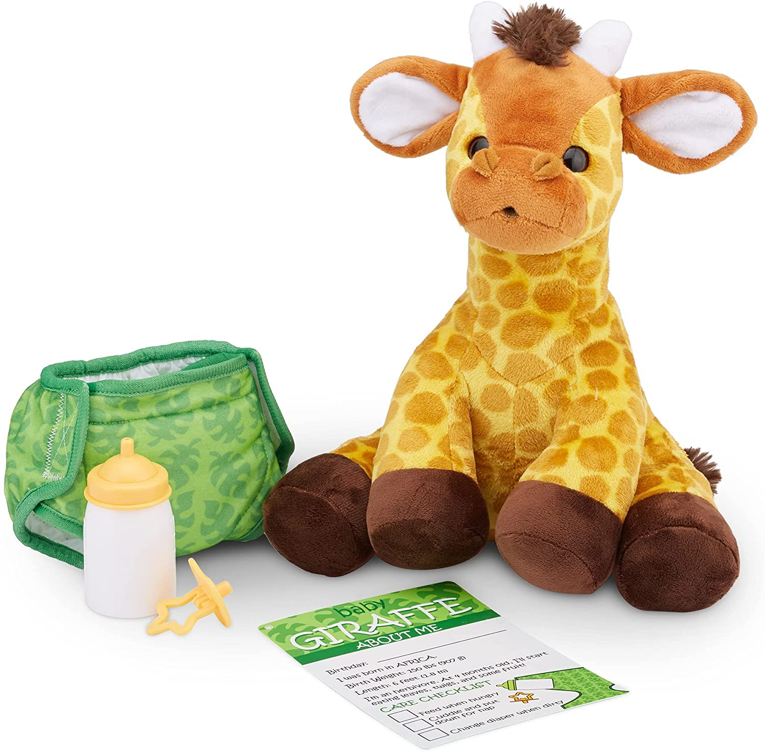 Foto 3 pulgar | Peluche Melissa & Doug Baby Jirafa con Accesorios - Venta Internacional