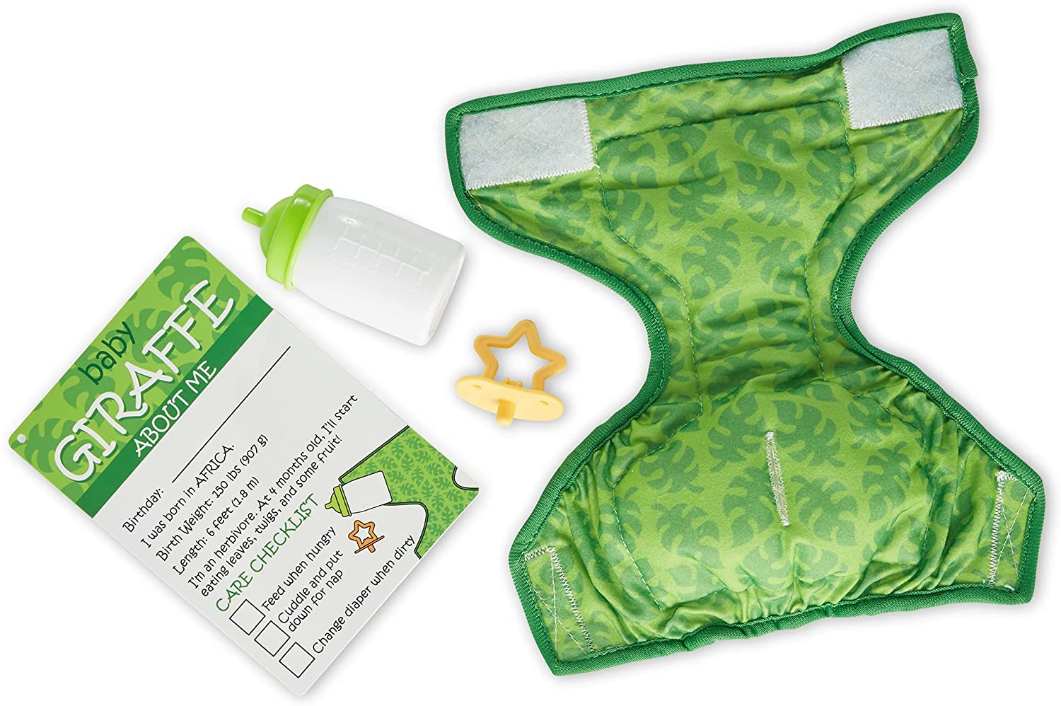 Foto 7 | Peluche Melissa & Doug Baby Jirafa con Accesorios - Venta Internacional