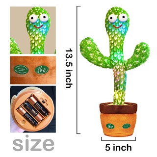 Foto 6 | Juguete Keculf Talking Dancing Cactus para Bebés 120 Canciones - Venta Internacional