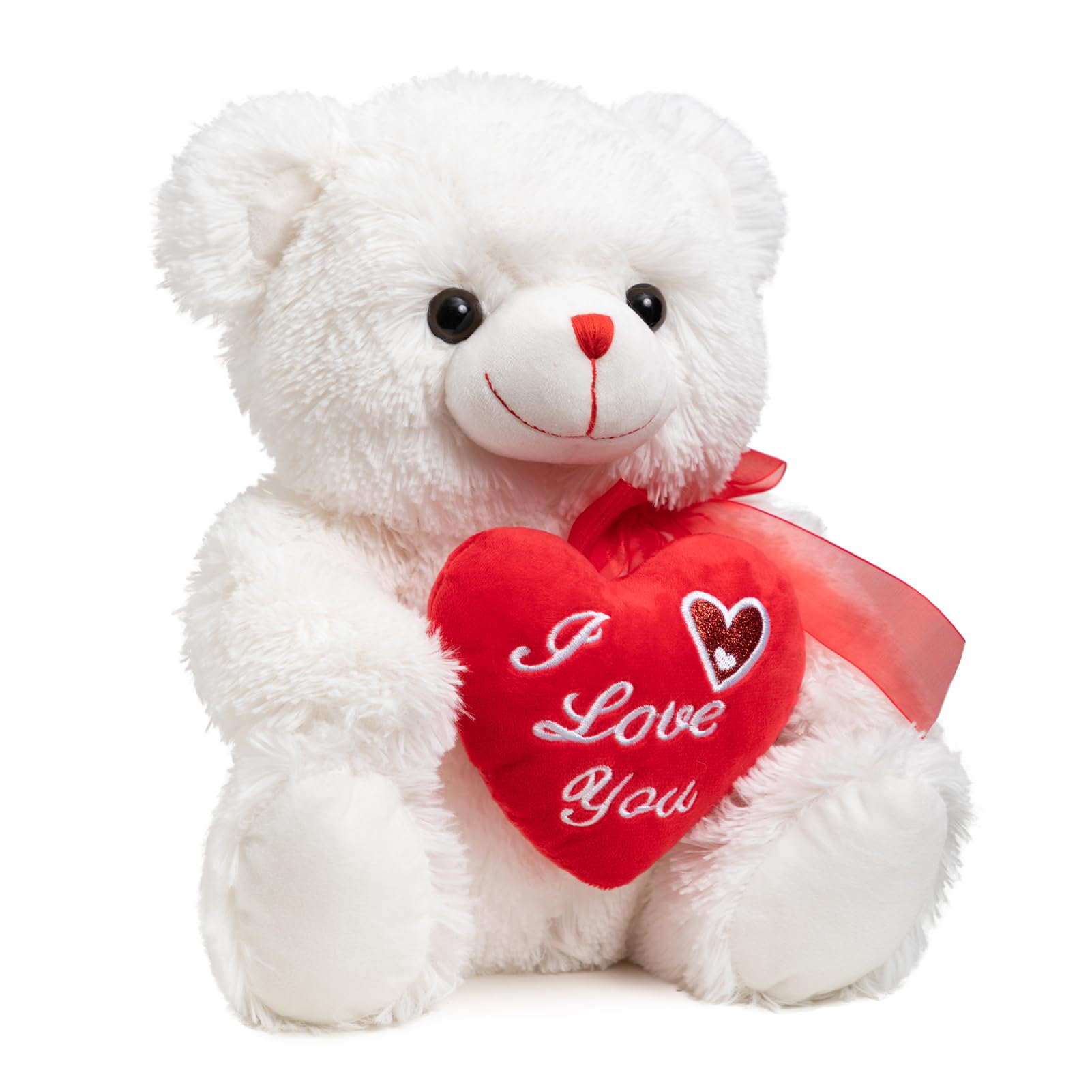 Foto 5 pulgar | Oso de Peluche Hollyhome 30 Cm Blanco - Venta Internacional
