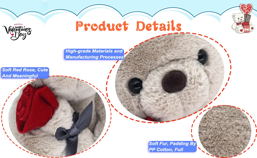 Foto 5 pulgar | Oso de Peluche HWD 25 cm - Venta Internacional