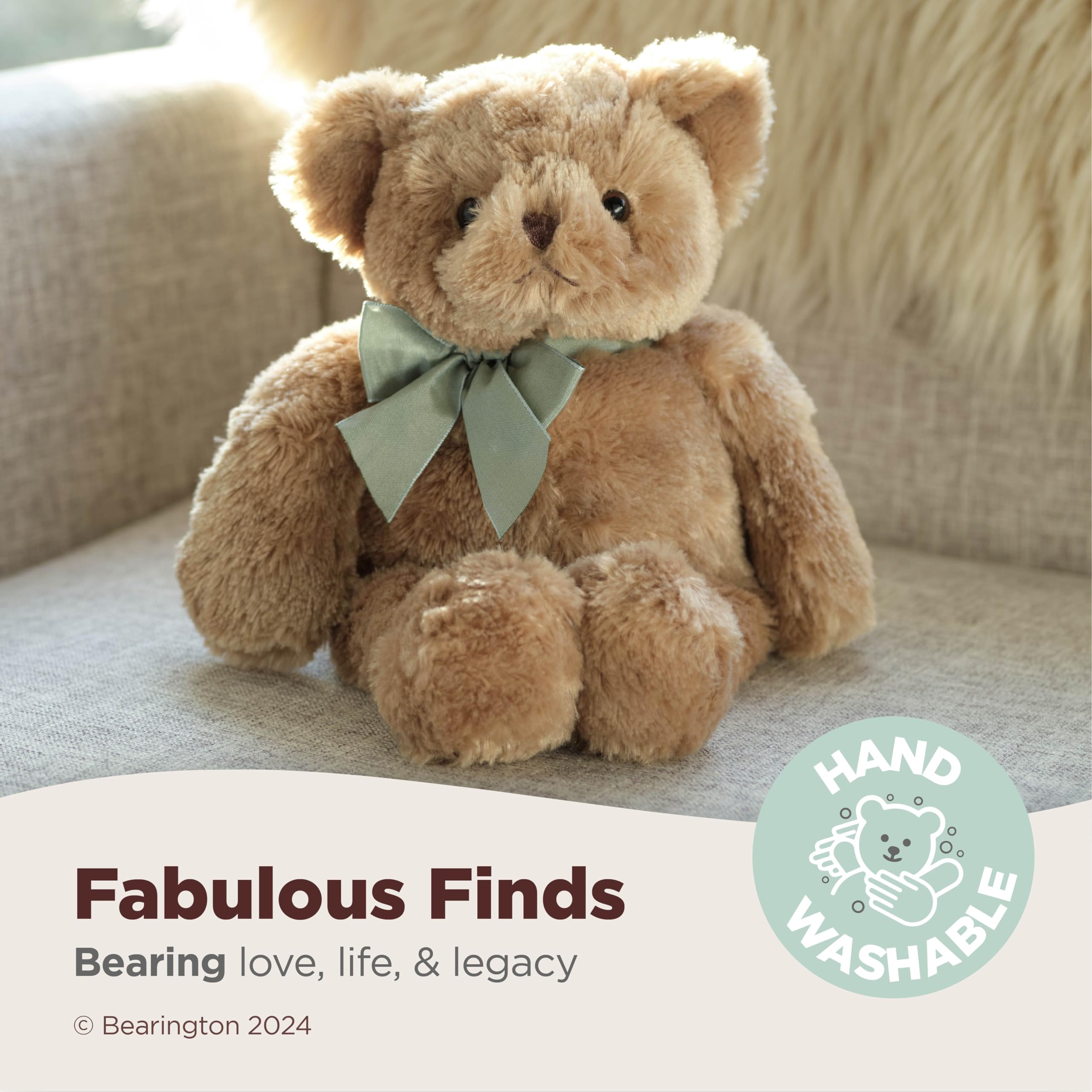 Foto 4 pulgar | Oso de Peluche Bearington Baby Gus The Brown 33 cm - Venta Internacional