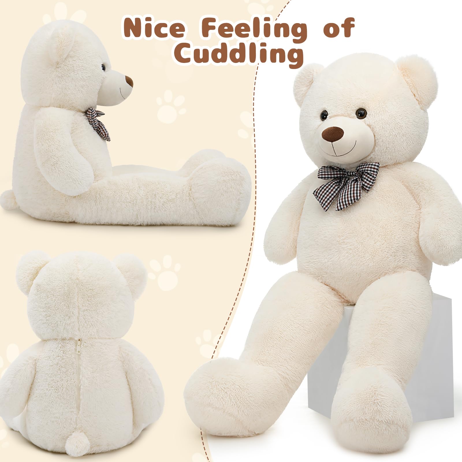 Foto 6 pulgar | Peluche Gigante Mao Golan  120 Cm - Venta Internacional