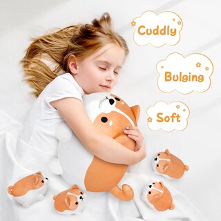 Foto 5 | Set de Peluches Kmuysl Unicorn Mommy con 4 Bebés Unicornios para Niñas - Venta Internacional