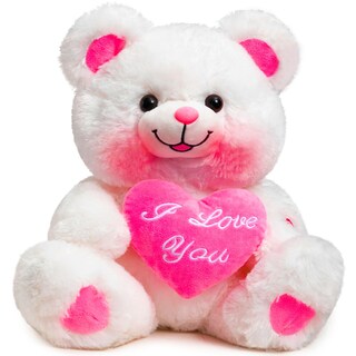 Foto 1 | Oso de Peluche Hollyhome I Love You 33 Cm con Rubor Led - Venta Internacional