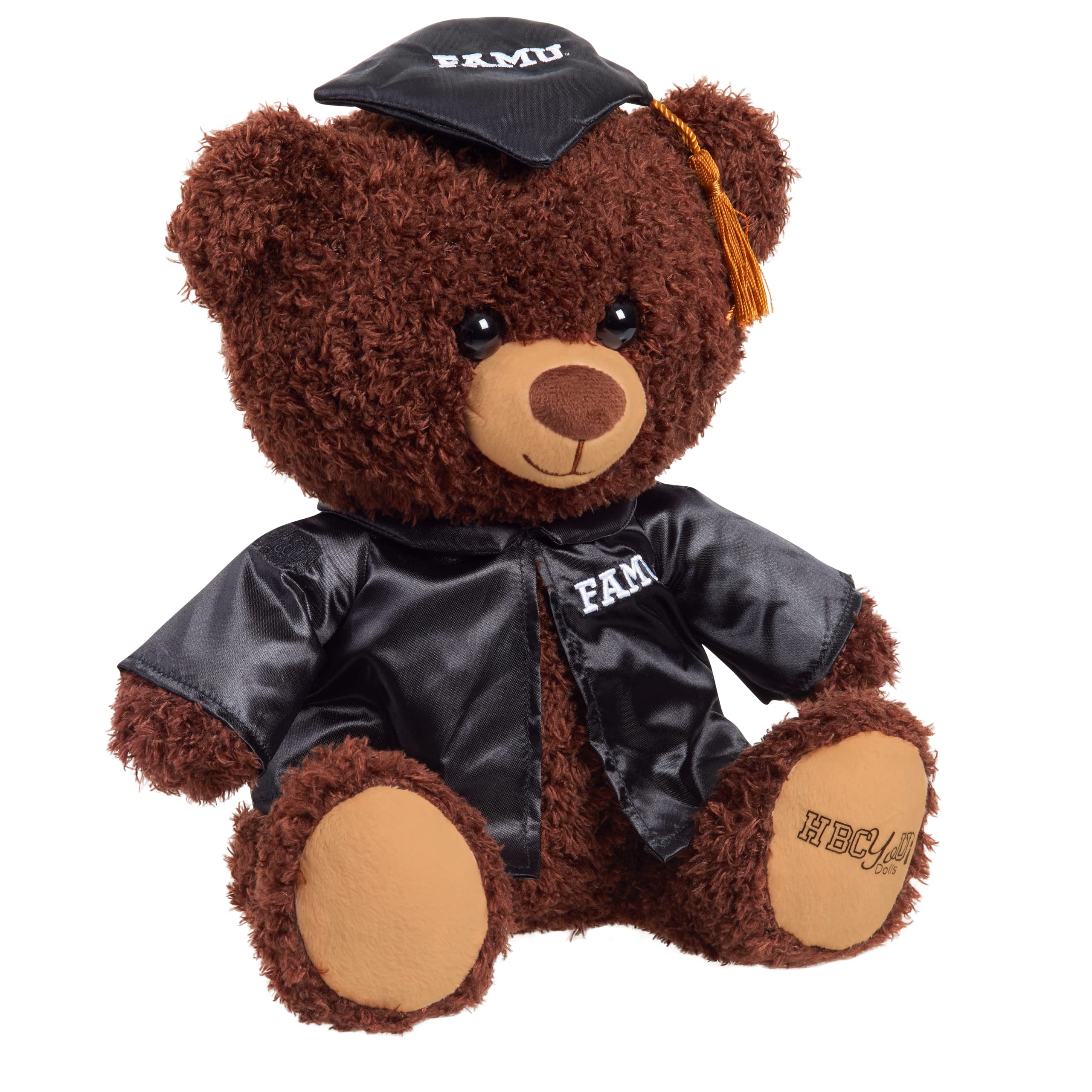 Foto 6 pulgar | Oso de Peluche HBCyou FAMU Snuggly Graduate de 25 cm para Niños Mayores de 3 Años - Venta Internacional