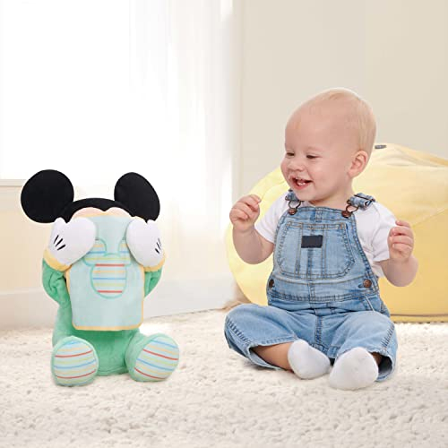 Foto 3 pulgar | Peluche Just Play Disney Baby Hide-and-seek Mickey Mouse - Venta Internacional.