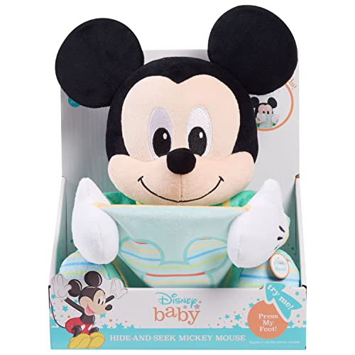 Foto 7 pulgar | Peluche Just Play Disney Baby Hide-and-seek Mickey Mouse - Venta Internacional.