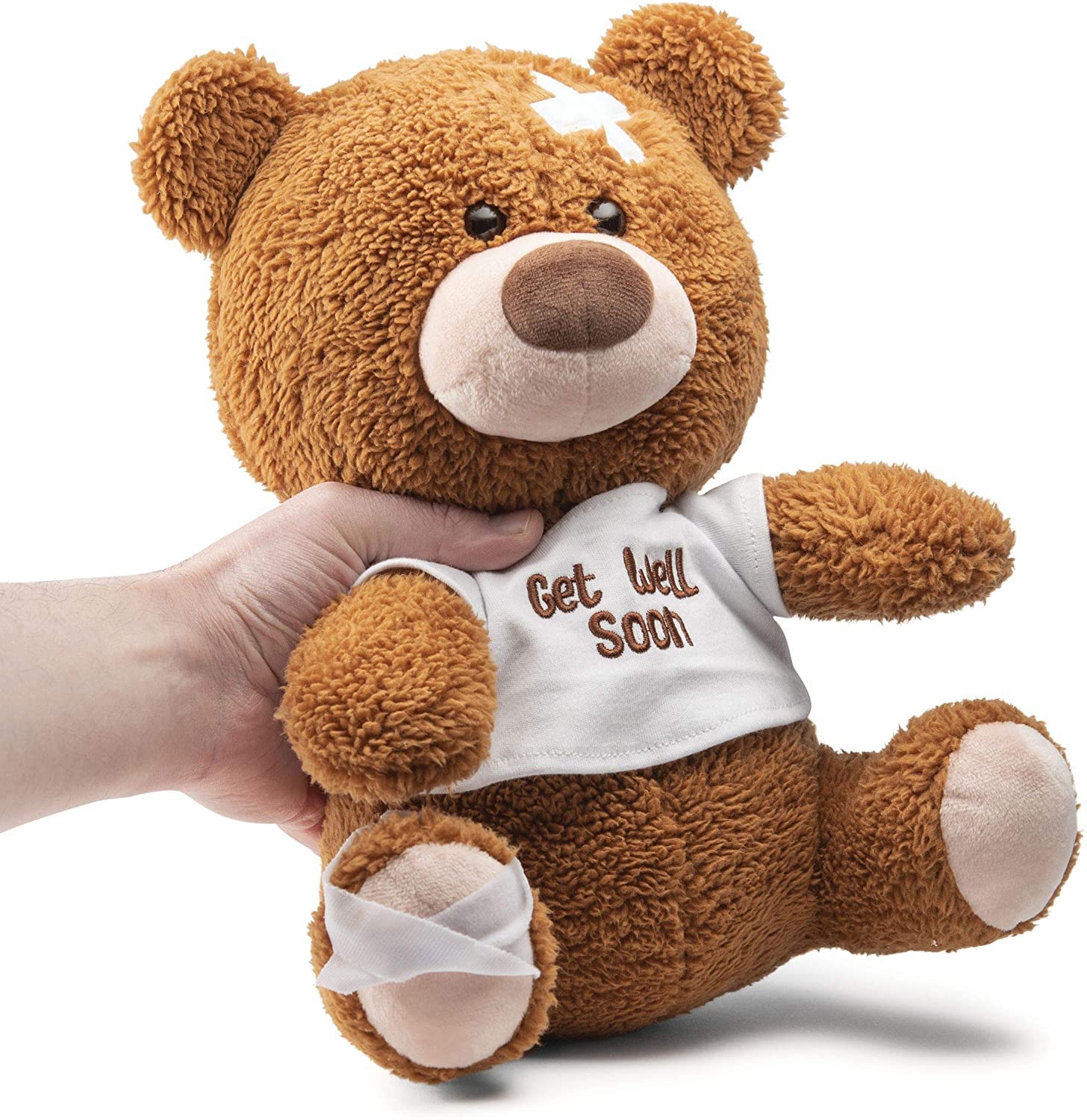 Foto 4 pulgar | Oso De Peluche Prextex Get Well Soon De 30 Cm - Venta Internacional.