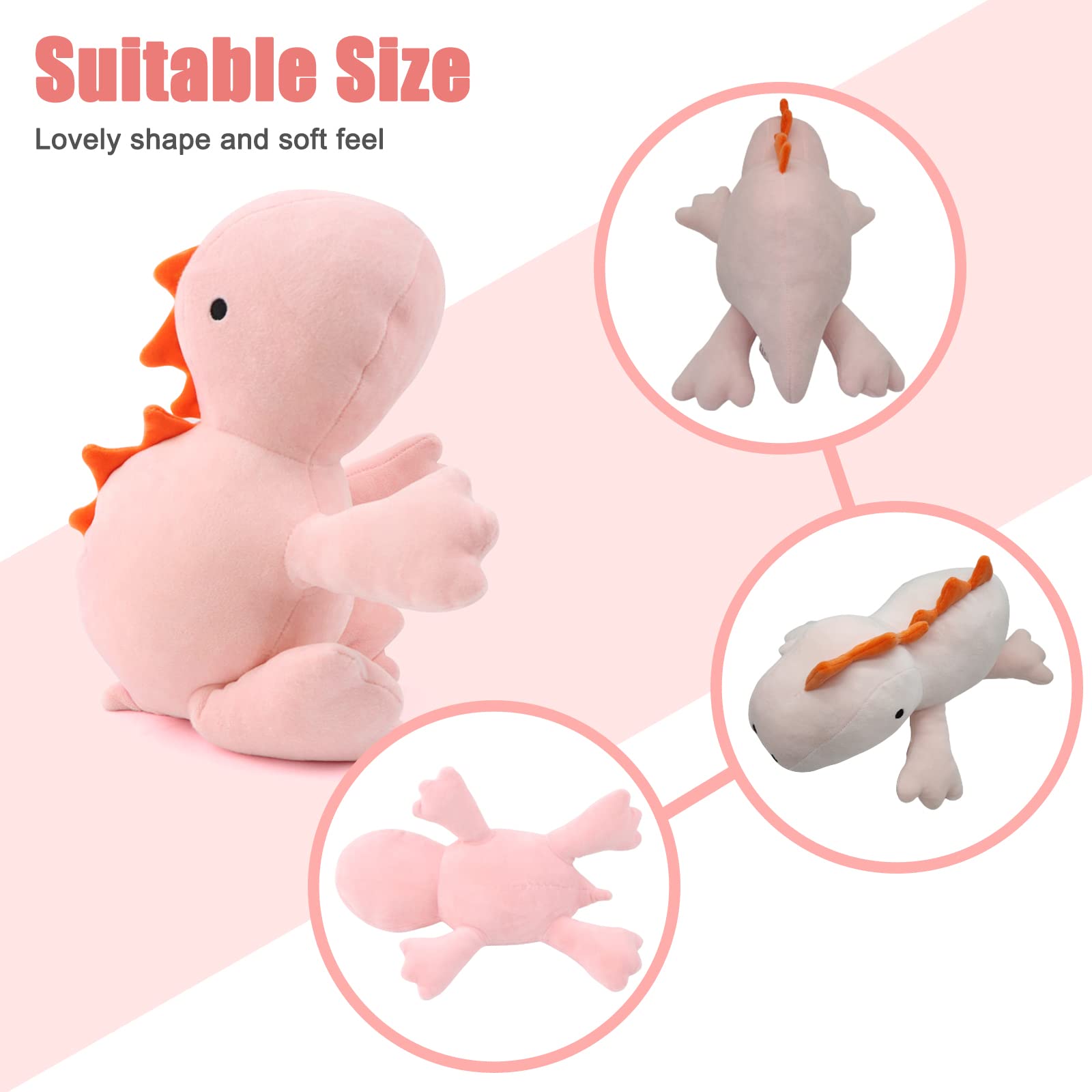 Foto 4 pulgar | Peluche Pesado, Dinosaurio De Peluche, 2 Kg, Con Almohada De 60 Cm - Venta Internacional.