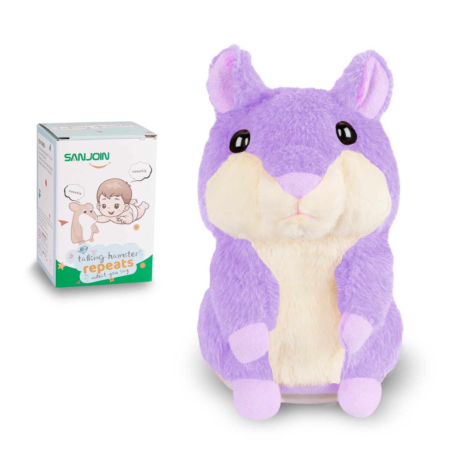 Foto 2 pulgar | Juguete de Hámster Parlante Sanjoin para Niños De 2 A 4 Años  - Venta Internacional