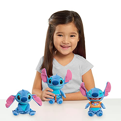 Foto 2 | Puf De Felpa Just Play Disney's Lilo & Stitch De 7.5 Pulgadas- Venta Internacional