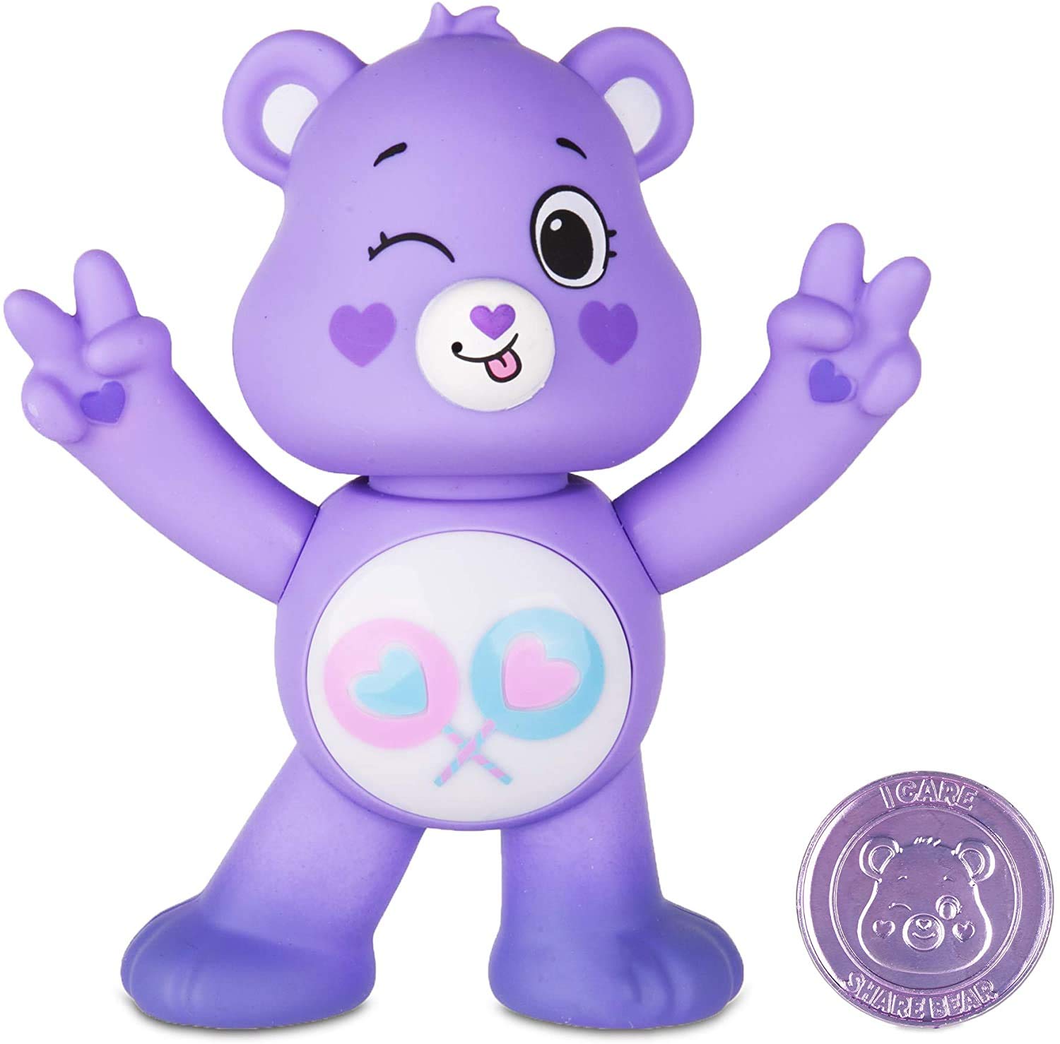 Figura Coleccionable Interactiva Care Bears Share Bear - Venta Internacional