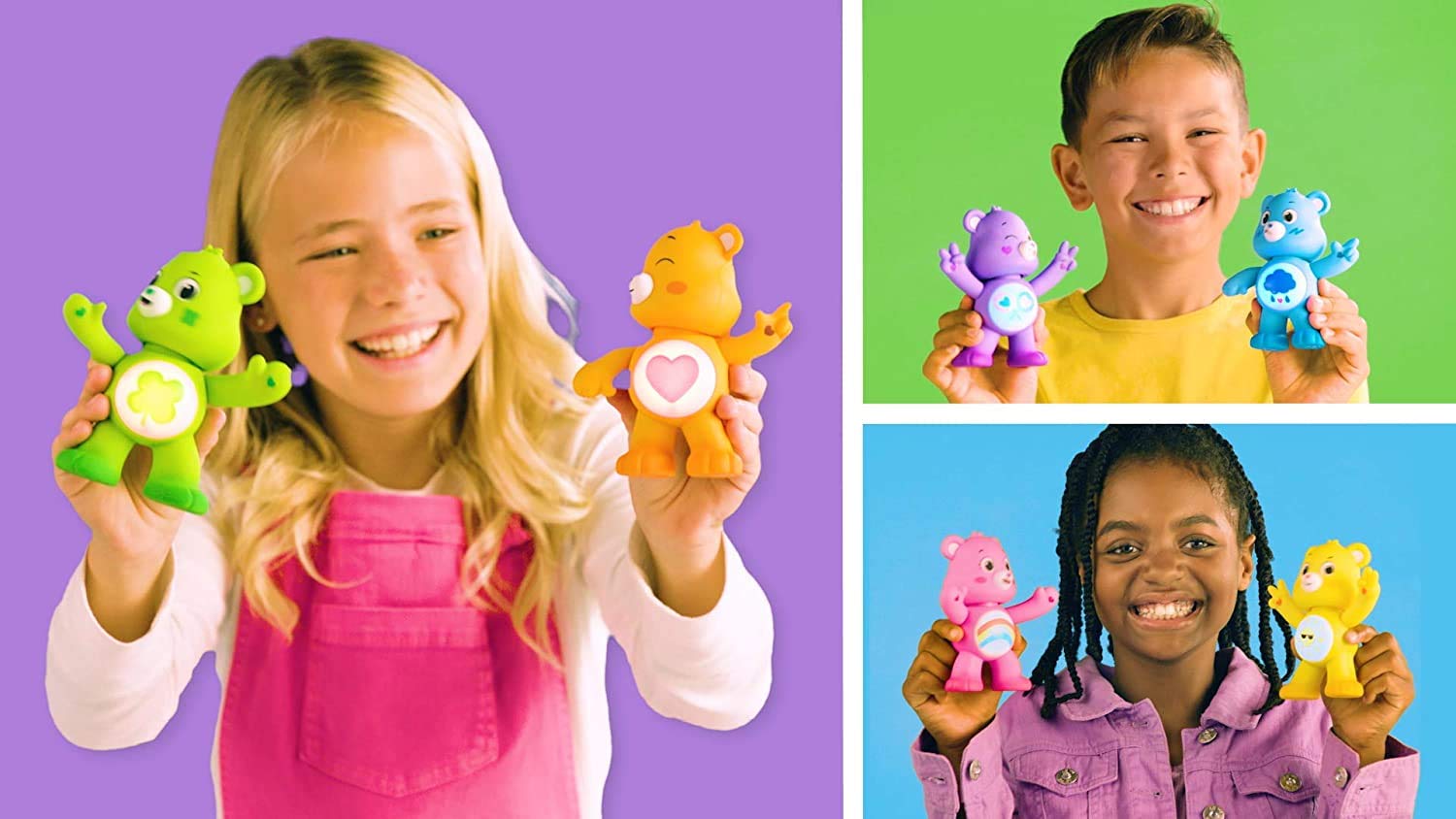 Foto 5 pulgar | Figura Coleccionable Interactiva Care Bears Share Bear - Venta Internacional
